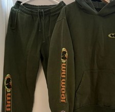 *Very Rare* VTG Original Wu Wear Official Wu Tang Clan Tracksuit Hoodie Joggers