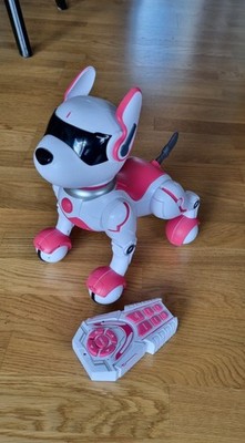 Zoey der Robo-Hund Robo-Dog Roboter-Spielzeug mit Licht & Sound rosa Neu OVP