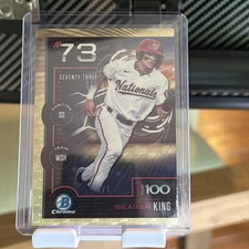 Marketplace image: 2025 Bowman Chrome Superfractor 1/1 Seaver King Top 100. Pristine Condition 🔥