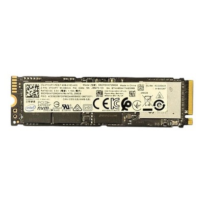 256GB Intel SSDPEKKF256G7 PCIe 3.0 NVMe M.2 2280 Solid State Drive
