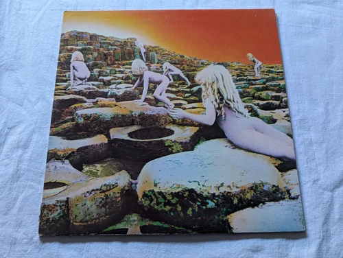 LED ZEPPELIN - HOUSES OF THE HOLY (UK 1973 - GATEFOLD - INNER SLEEVE - VG/VG+)
