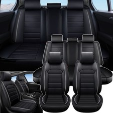 For Toyota Corolla 2020-2023 Le Se Leather Car Seat Covers Full Set Front Rear For Toyota Corolla 2020-2023 Le Se Leather Car Seat Covers Full Set Front Rear