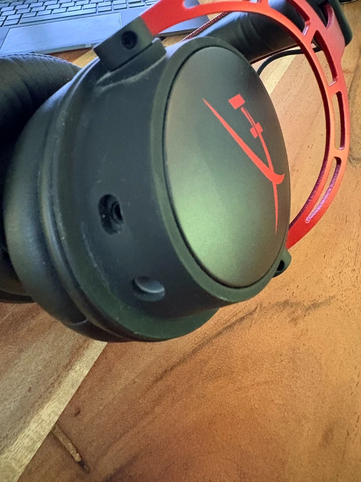 HyperX Cloud Alpha Red Gaming Headset – Kabel, Schwarz/Rot – guter Zustand - Bild 4 von 4