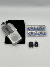 Micro Cassette Recorder GE Model 3-5377 Fast Playback Auto Voice Record TESTED