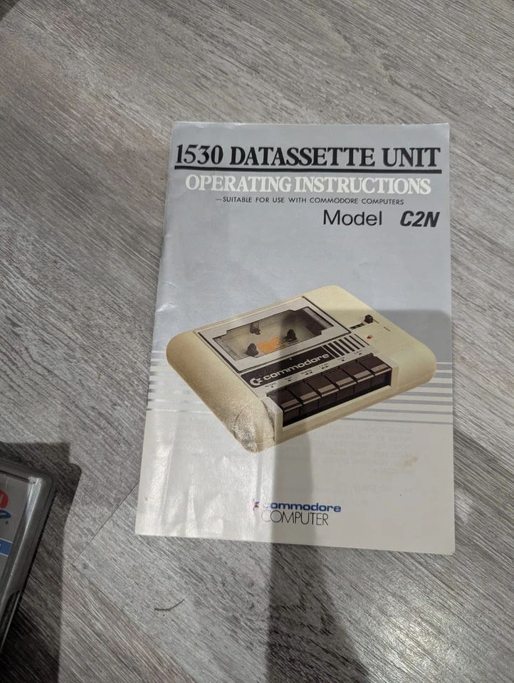 Commodore 64 Boxed Console, joystick and Tape Deck Plus Original Box  - Image 4 of 4