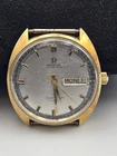 Vintage Omega Seamaster Cosmic 35mm DayDate Dial GP Automatic Mens Watch 166.036
