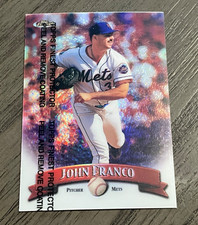 1998 Topps Finest # 229R John Franco Refractor New York Mets