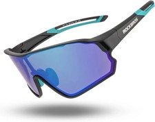 ROCKBROS Photochromic Sunglasses UV400 Anti-Fog Cycling Sports Bike Glasses New