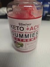 Himiyer Keto + ACV Apple Cider Vinegar B12 Gummies 60 Count Exp 03/2027 Sealed