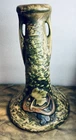 OLD Roseville USA Imperial 1 Grape Vine Knot Vase 12" Green 1916
