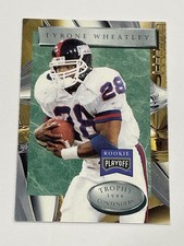 1996 Playoff Trophy Contenders Football #19 - Tyrone Wheatley - New York Giants