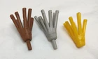 Vintage Marx Playset Hard Plastic Tepee Lodge Pole Sections 3 Colors