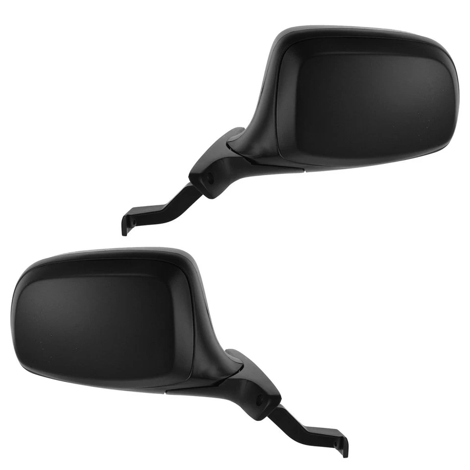 Conjunto de 2 pares de espelhos manuais pretos para picape Bronco F150 F250 F350 F450 - Imagem 3 de 4