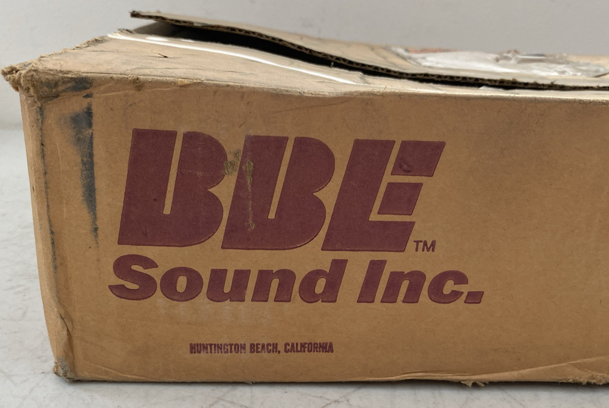 New Old Stock BBE SONIC MAXIMIZER Vintage RARE Model 1002 Made In