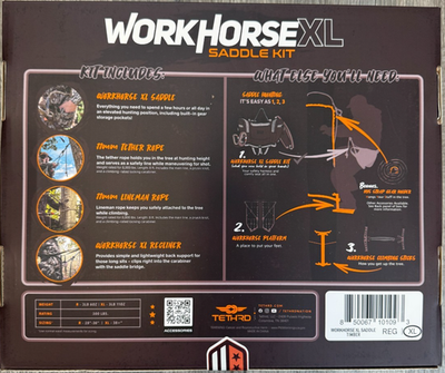 『ユウ』 Tethrd Grit Workhorse XL Saddle Kit Timber New | eBay