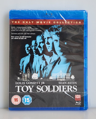 Toy Soldiers (1991) Blu-ray UK Import Region B 101 Films 2015, NEW Sealed