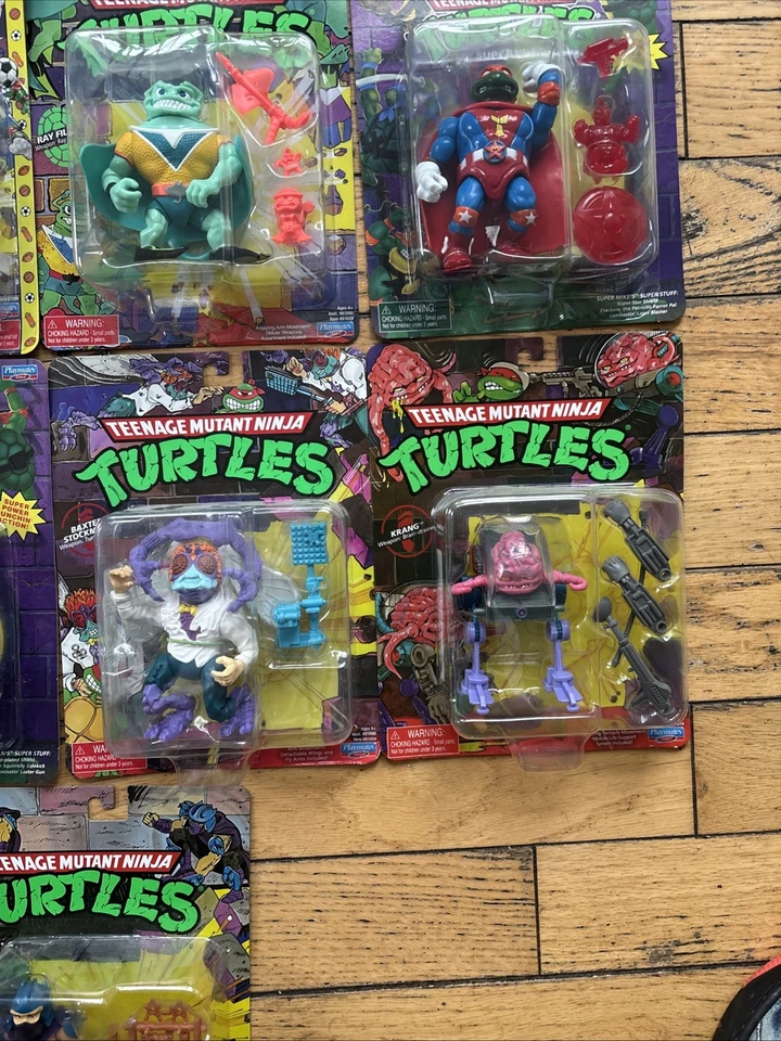 Playmates TMNT Lot of 27 Retro Reissue Figures 2022–2025 Ninja Turtles - Image 4 of 4