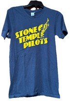 Stone Temple Pilots T Shirt Small Adult Short sleeve Slim Fit 100% Cotton