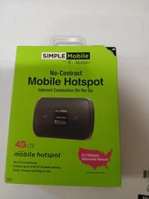 Simple Mobile Moxee 4G No-Contract Mobile Hotspot Color Display NEW Open Box