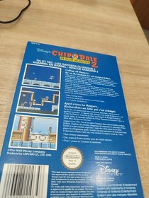NES CHIP N DALE RESCUE RANGERS 2  BOX ONLY PAL  B VERSION FOR DISPLAY