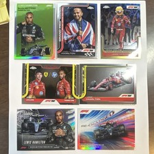 Topps Chrome F1 Lewis Hamilton Card Lot