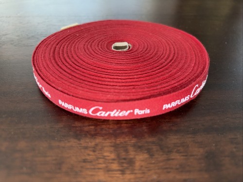 Cartier Ribbon Parfums Full Roll Authentic