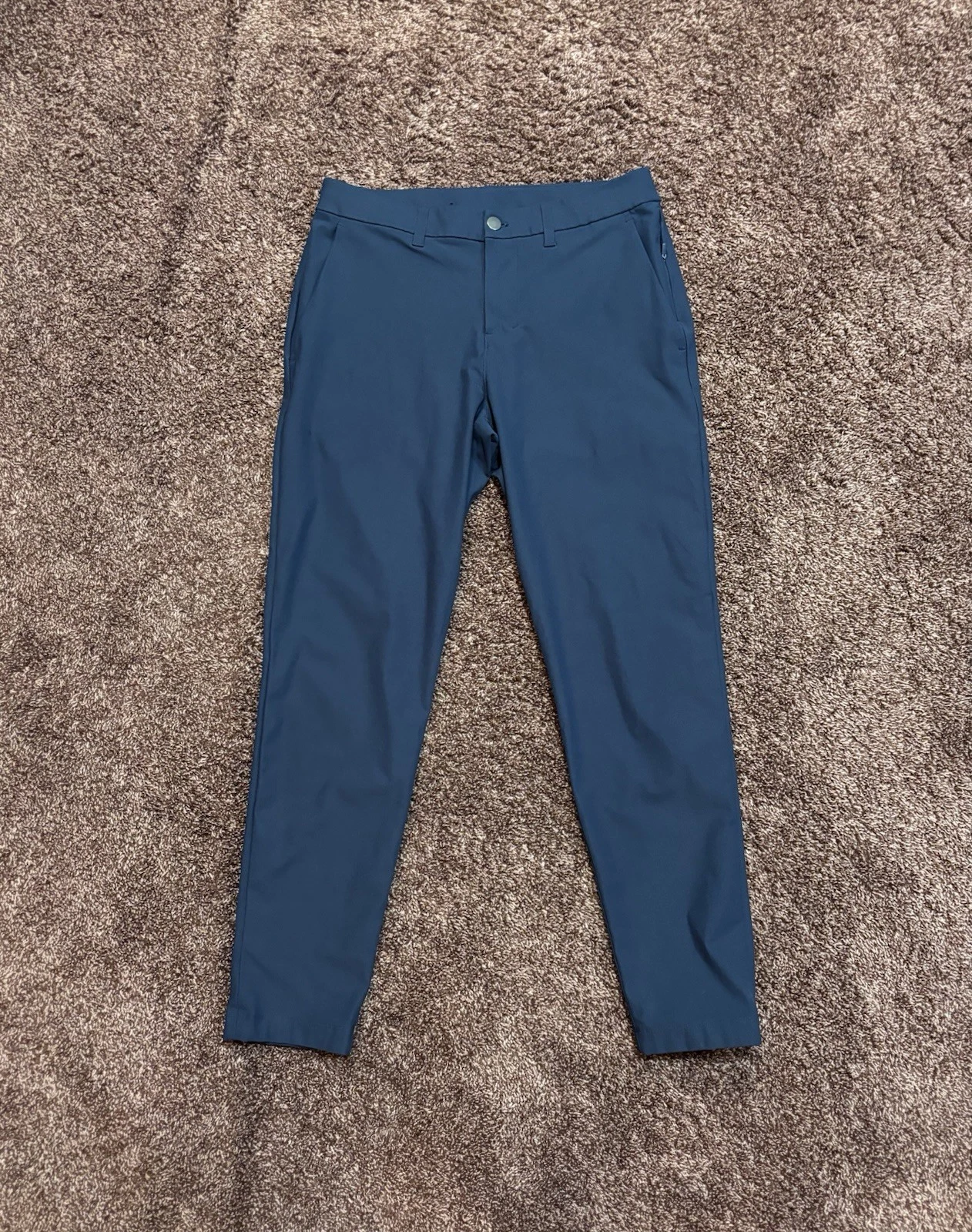 Lululemon Pants Mens Size 30 Blue ABC Classic Trouser Slim Fit Golf Warpstreme