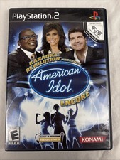 Karaoke Revolution presents: American Idol Encore PS2, 2008 Tested, Complete