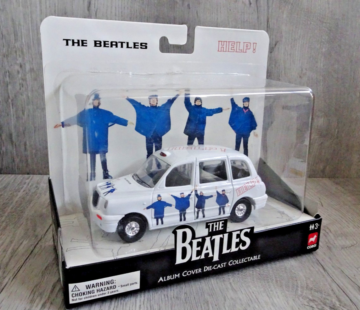 The Beatles Corgi Die Cast Album Cover Collectible Taxi Help New Boxed 2008