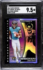 2024 Obsidian Eclipsing Legends Jimmy Smith, Brian Thomas Jr Purple, SSP #/50 🔥