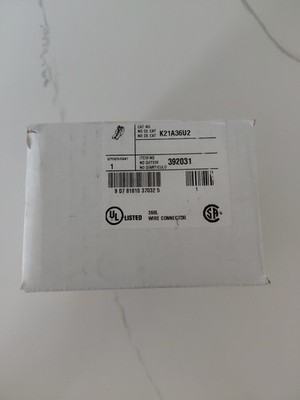 Burndy K21A36U2 3 Conductor #2-600 2-Hole Mechanical Lug, NEW IN BOX 
