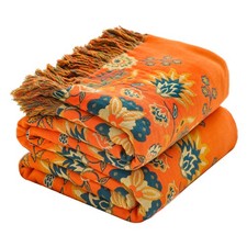 Double sided Sofa Large Bed Throw Blanket Bohemian Bedspreads Double Size