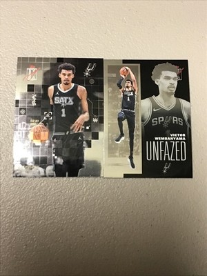 VICTOR WEMBANYAMA 2025-26 Topps Signature UNFAZED & AFTER IMAGE INSERTS! SPURS 