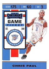 2019-20 Panini Contenders NBA Game Day Tickets Red or Blue Cards Pick From List