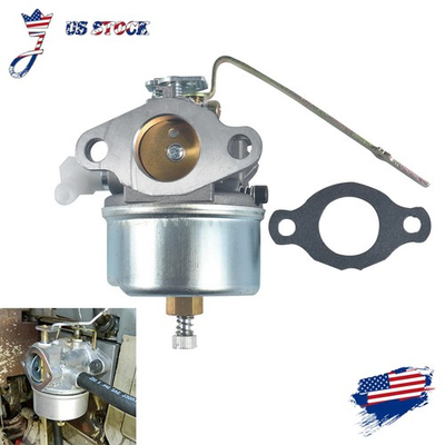 #ad Carburetor With Gasket For Tecumseh HS40 HS50 4HP 5HP 631918 Lawn Mower Engine $11.69