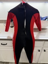 HEVTO Wetsuit Kids Youth Sz 12 Neoprene Full Suit Surfing Swim Scuba Tags 3/2 MM