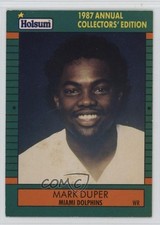 1987 Holsum Annual Collector's Edition Mark Duper #4 7sd