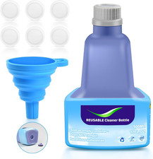 500 ML Replacement Bottle for Flash Power Spray Mop, Refillable, Leak-Free HDPE 