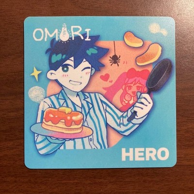 OMORI HERO Gamer-yaki Bonus Coaster