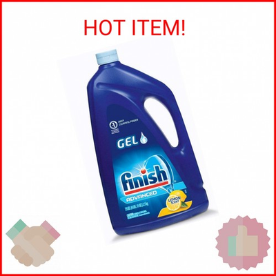 #ad #ad Finish Gel Liquid Dishwasher Detergent Advanced Deep Cleaning Power Dish Soap $7.66