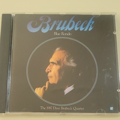 Concord Jazz Dave Brubeck Quartet Blue Rondo CD 1987 Jazz CCD 4317