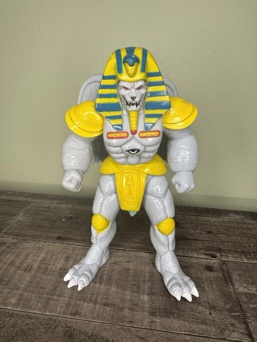 Vintage Mighty Morphin Power Rangers 1993 King Sphinx 9” Action Figure