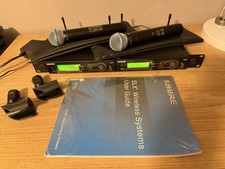 2 Shure SLX4 + 2 Shure SLX2