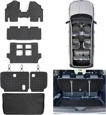 Floor Mats  Cargo Liners for 2011-2016 2017 Honda Odyssey, TPE All Weather Prot