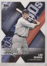 2020 Topps Decade of Dominance Die-Cuts Blue Lou Gehrig #DOD-10 HOF 03a2