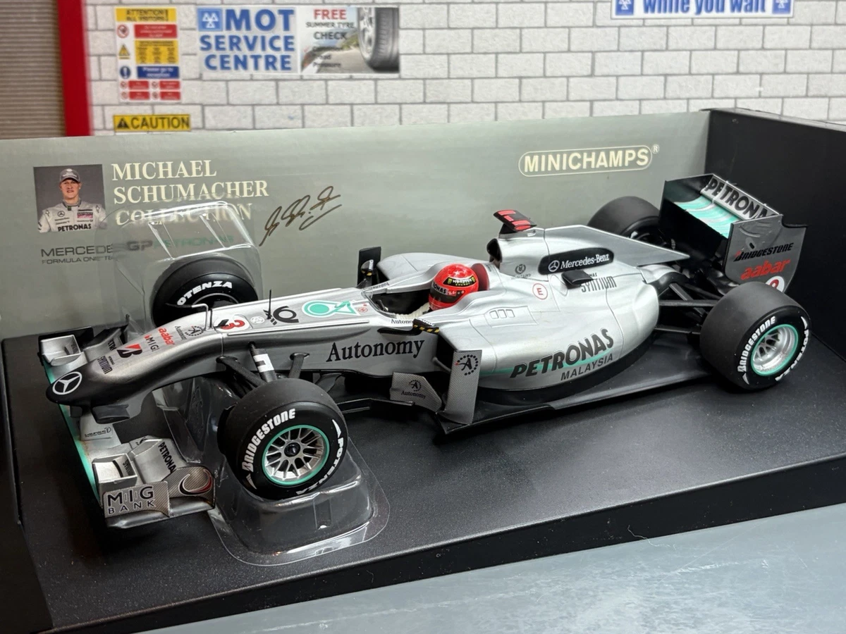 MINICHAMPS Michael Schumacher Mercedes GP Diecast Racing Cars for