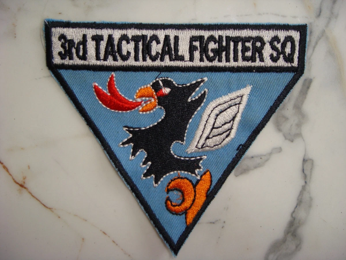 Tactical Fighter Squadron In Original Vietnam War Patches for sale
