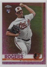 2019 Topps Chrome Pink Refractor Josh Rogers #121 13c1