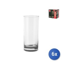 6X Bormioli Rocco Gina Fh CL33 GläSer Aus Klarem Glas