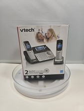 VTech DS6151-2 Cordless Phone System 2 Handsets Black/Silver DECT 6.0